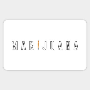 Marijuana Sticker